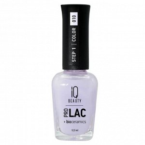 Лак для ногтей профессиональный укрепляющий с биокерамикой/ Nail Polish PROLAC+bioceramics, 12.5 мл (010 Ladies who launch) IQ Beauty