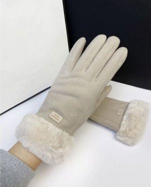 Перчатки женские зимние, теплые, сенсорные