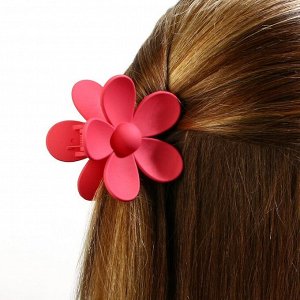 Краб для волос цветок "Самой лучшей", 7.5 х 3.5 см