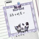Отрывные листы для заметок &quot;Kuromi&quot;