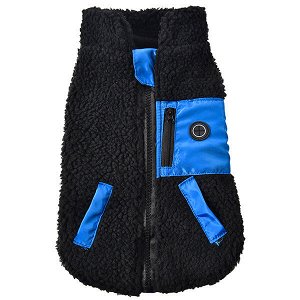 Куртка шерпа черная, р-р M ДС 30см, Pet-it АКЦИЯ!