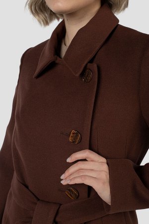 01-06344 Пальто женское демисезонное (пояс)