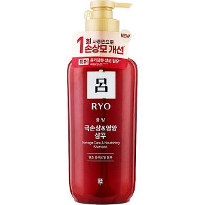 Увлажняющий шампунь для повреждённых волос Ryo Damage Care & Nourshing Shampoo