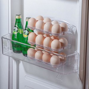 Стеллаж для хранения куриных яиц, прозрачный