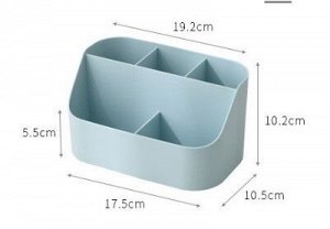Органайзер настольный для хранения косметики, канцелярских товаров, украшений и прочих важных мелочей. белый
