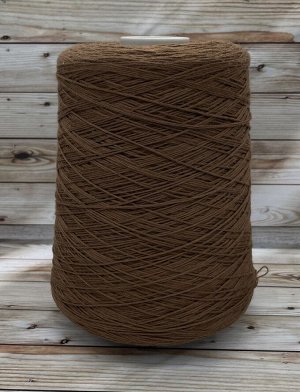 Пряжа для вязания 100 гр, Merino 100% меринос гребенной 100% меринос гребенной 320м/100г Орехово-коричневый