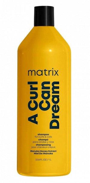 Matrix A Curl Can Dream шампунь увлажн.,питан. д/кудряв.и волн.волос экстр.меда 1л флакон 1шт / 6шт / E4095100 / 188313
