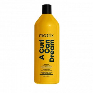 Matrix A Curl Can Dream маска увлажн.,питан. д/кудряв.и волн.волос экстр.меда 1л туба 1шт / 6шт / E4095200 / 188320