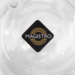 Набор стаканов с двойными стенками Magistro «Поль», 350 мл, 2 шт, 8,5*12 см, стекло, прозрачный