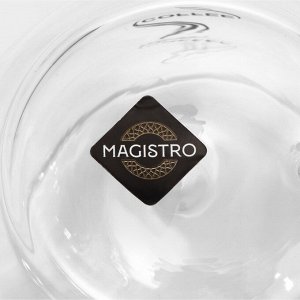 Кружка стеклянная с двойными стенками Magistro «Дуо. Coffee», 200 мл