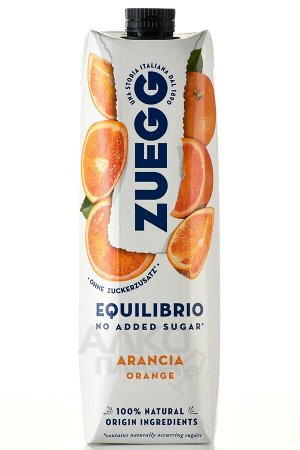 Напиток ZUEGG Апельсин 65% , 1л, Италия