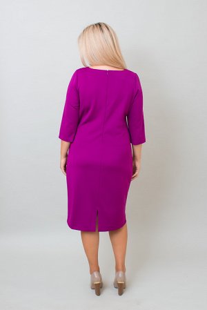 Платье Камила фиолетово-баклажанный