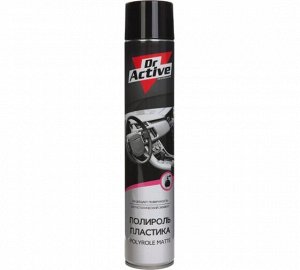 Dr. Active Полироль пластика салона Matte аэрозоль 1000 мл.(парфюм), шт