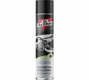 Dr. Active Полироль пластика салона Matte аэрозоль 1000 мл.(яблоко), шт