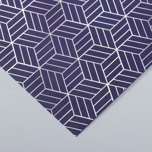 Бумага для скрапбукинга «3D геометрия», плотность 180 г, 15.5x17 см