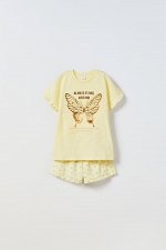 6-14 ЛЕТ/ ПИЖАМЫ С ПРИНТОМ БАБОЧКИ