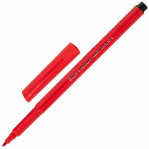 Фломастеры KOH-I-NOOR, 18 цветов, смываемые, трехгранные, пластиковая упаковка, европодвес