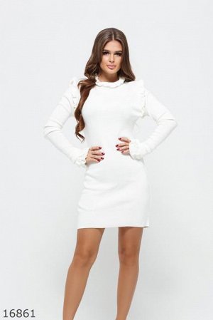 Женское платье 16861 белый