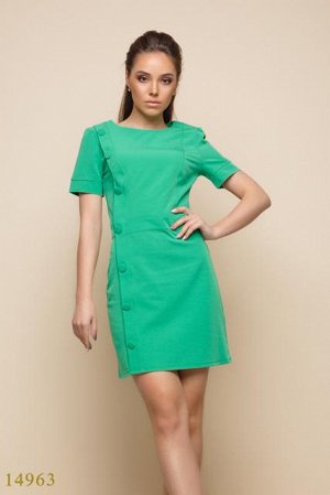 Женское платье 14963 зеленый