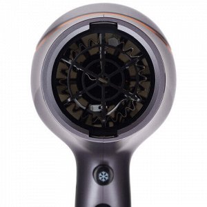 Фен POLARIS PHD 2290Ti Tourmaline, 2200 Вт, 2 скорости, 3 температурных режима, графитовый, 49824