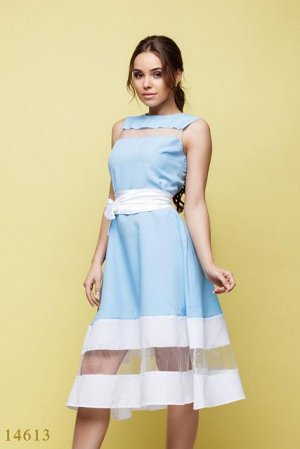 Женское платье Дороте голубой