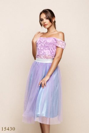 Женский костюм 15430 фиолетовый
