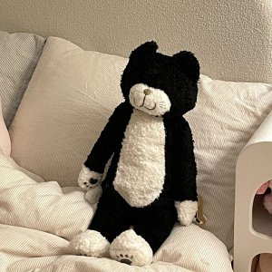 Терапевтическая мягкая игрушка-компаньон для сна "Котик Томас", 70 см.