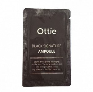 Ампульная сыворотка с муцином черной улитки Ottie Black Signature Ampoule