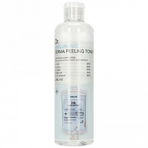 LEBELAGE DR. HYALURONIC DERMA PEELING TONER 310ml Увлажняющий отшелушивающий тонер с гиалуроновой кислотой 310мл