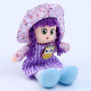 Milo toys Кукла «Настя», с брошкой, 22 см