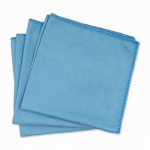 Салфетка для стекол и зеркальных поверхностей Ultra Glass 30*30 (3шт), шт
