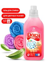 Гель-концентрат для стирки цветного белья Dory (флакон 1л), шт