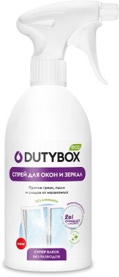 Эко-спрей для Окон и зеркал Dutybox 500 мл полный, шт
