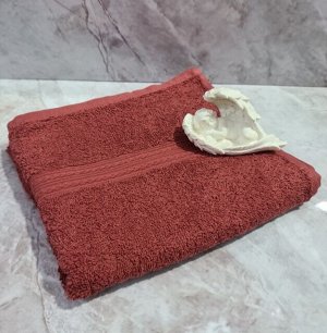 Полотенце махровое 40*70 "Косичка" Шоколад