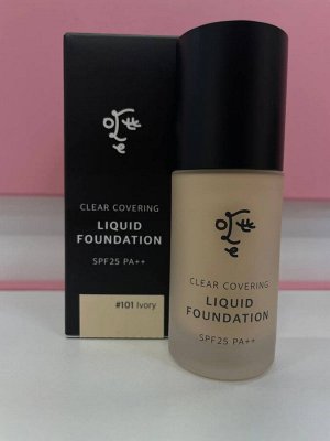 Ottie Тональная основа Clear Covering Liquid Foundation, 35 мл