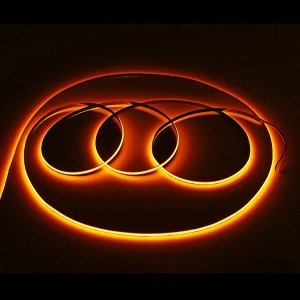 Светодиодная лента COB LED STRIP оранжевый свет 12V, 5м