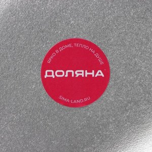 Блюдо для фруктов Доляна «Тропический лист», 40.5x14.5 см, цвет серебристый