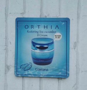 Увлажняющий крем содержит экстракт трепанга  Coreana ORTHIA  Restoring Sea Cucumber Cream