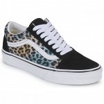 Полуботинки (пара) UA Old Skool Black Cheetah