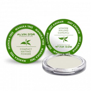 ALVIN D&#039;OR PD-10 Пудра компактная &quot;Alvin D`or&quot; Manuka Tree 10г (тон 00) НОВИНКА!