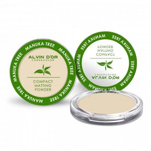 ALVIN D'OR PD-10 Пудра компактная "Alvin D`or" Manuka Tree 10г (тон 02) НОВИНКА!