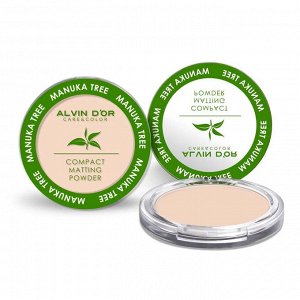 ALVIN D'OR PD-10 Пудра компактная "Alvin D`or" Manuka Tree 10г (тон 01) НОВИНКА!