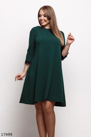 Женское платье 17499 зеленый