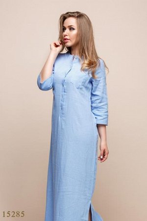 Женское платье 15285 голубой