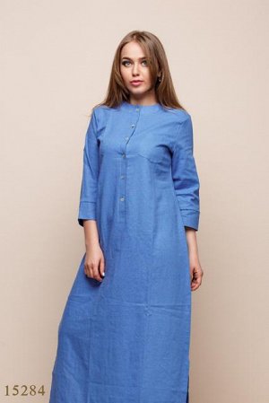 Женское платье 15284 синий