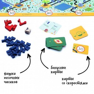 Настольная игра «Движ» на формулу движения