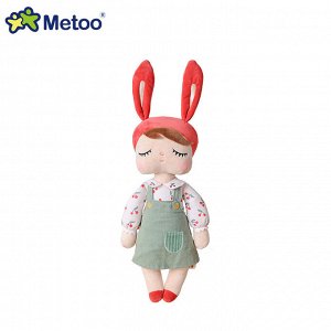 Мягкая игрушка кукла с ушками в платье, 35см