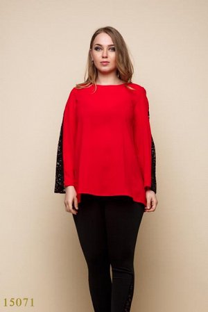Женский костюм 15071 красный