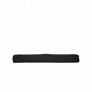 Подушка с памятью формы, черная, Carfort, 40х40х5 см