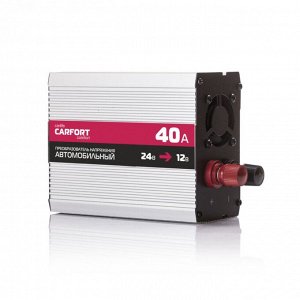 Преобразователь напряжения 24v- 12v, 40A, Carfort